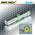 Linterna de LED de aluminio barato Mini antorcha Maxtoch SP2R-1